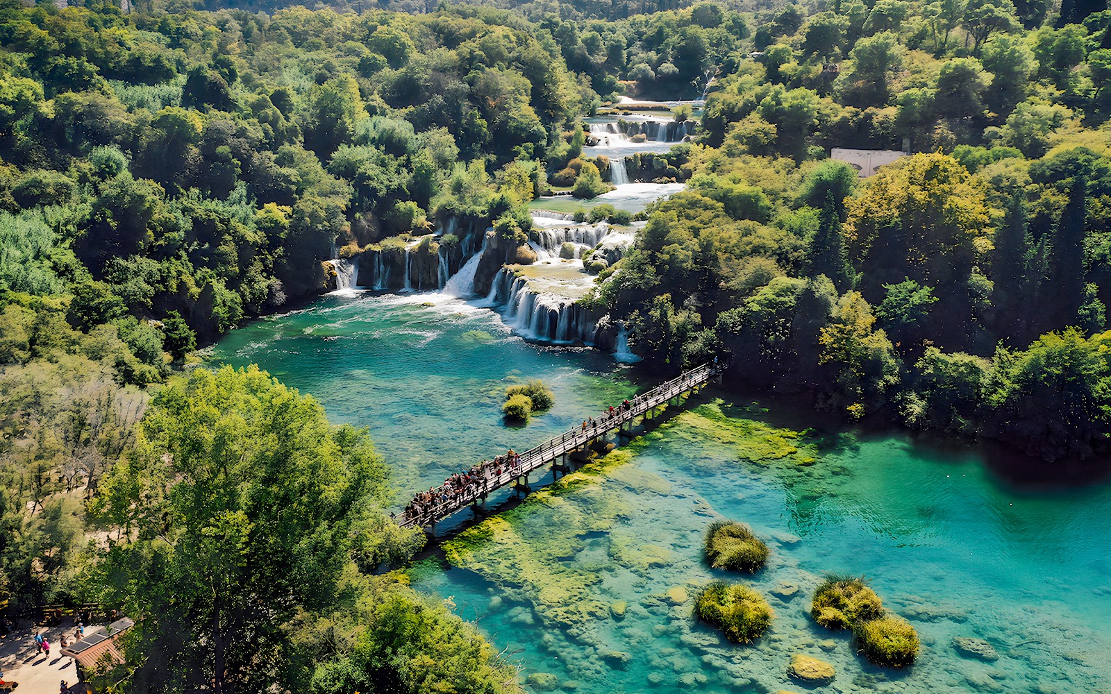 From Split: Full-Day Guided Trip to Krka National Park with Boat Ride & Wine Tasting — gallery 1