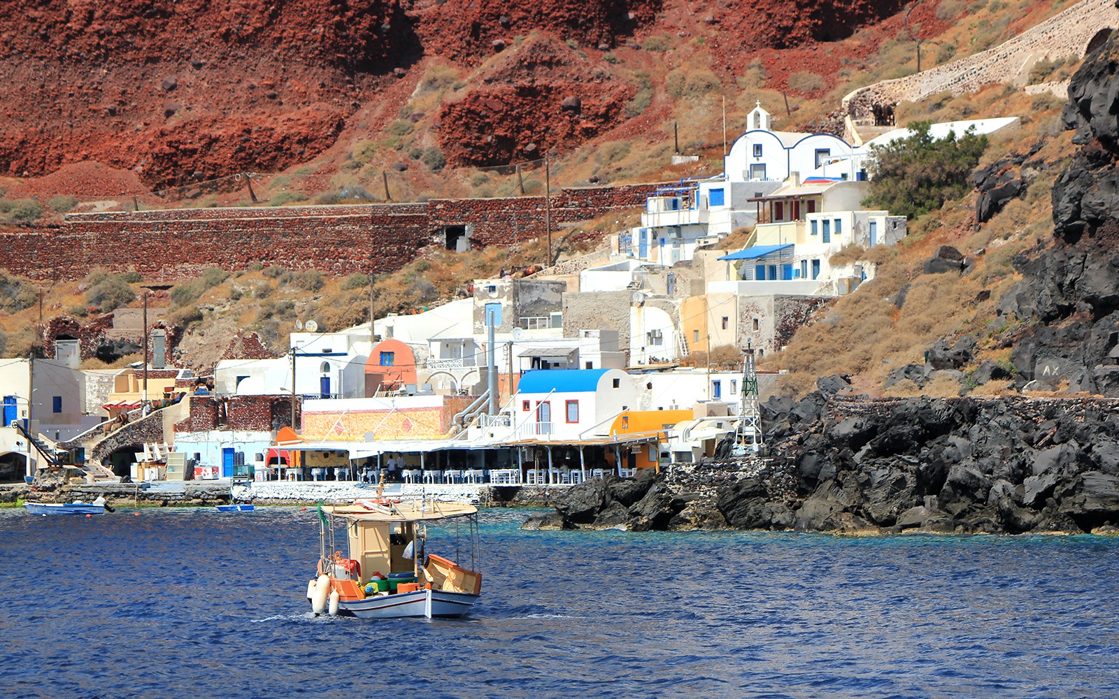 From Fira: Santorini Volcano, Hot Springs & Thirassia Day Cruise — gallery 3