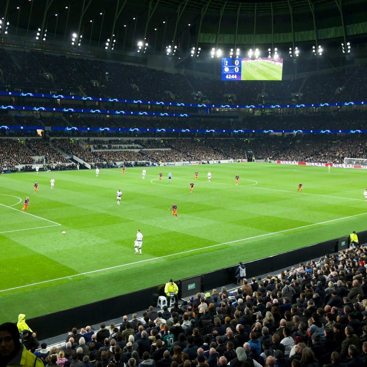 Tottenham FC Football Match at Spurs' Stadium