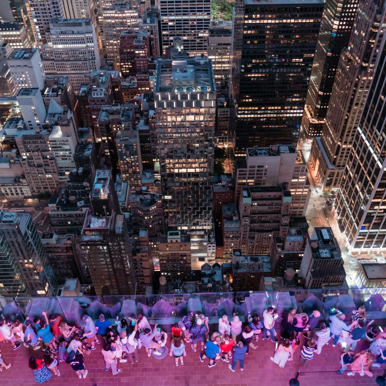Top of the Rock: Admission + SKYLIFT visitor view at Top of the Rock