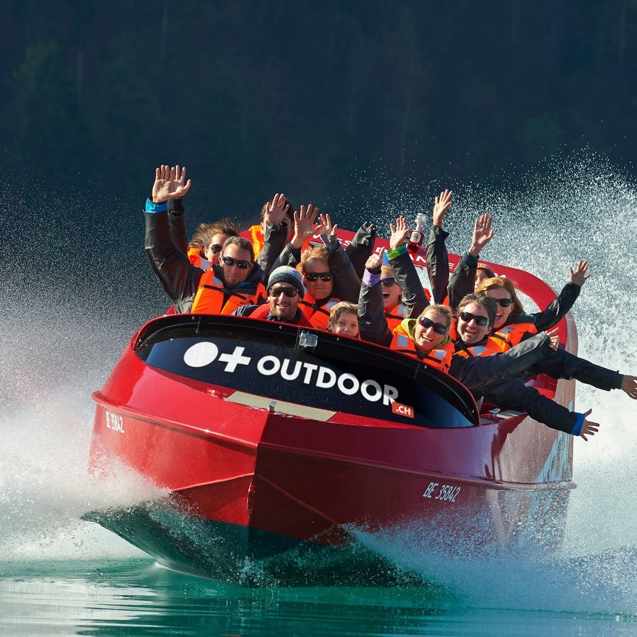 Winter Jetboat Interlaken