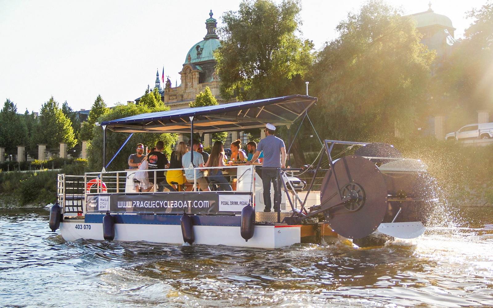 Prague Cycle Boat Tour with Unlimited Beer — gallery 4