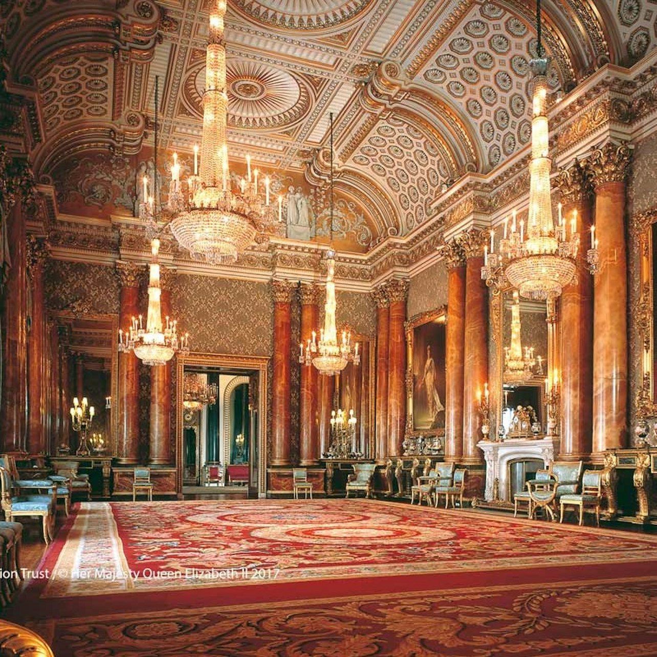Buckingham Palace: Interior Tour with Royal Walking Tour