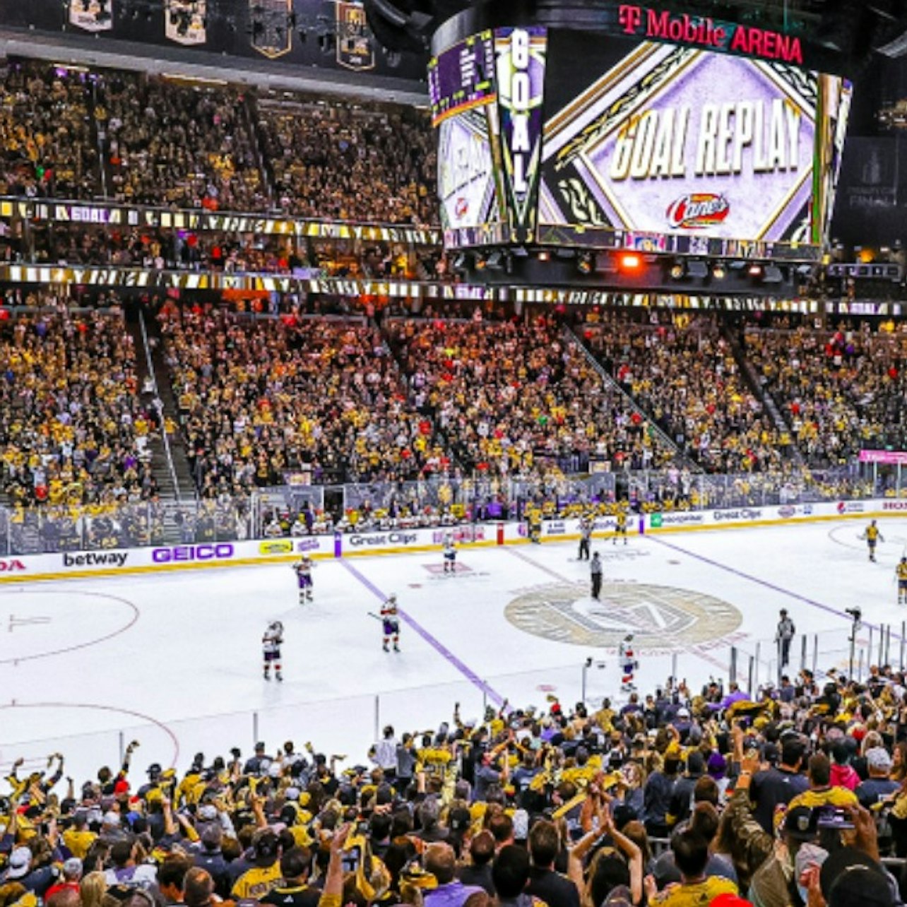 T-Mobile Arena: Las Vegas Golden Knights Hockey Game