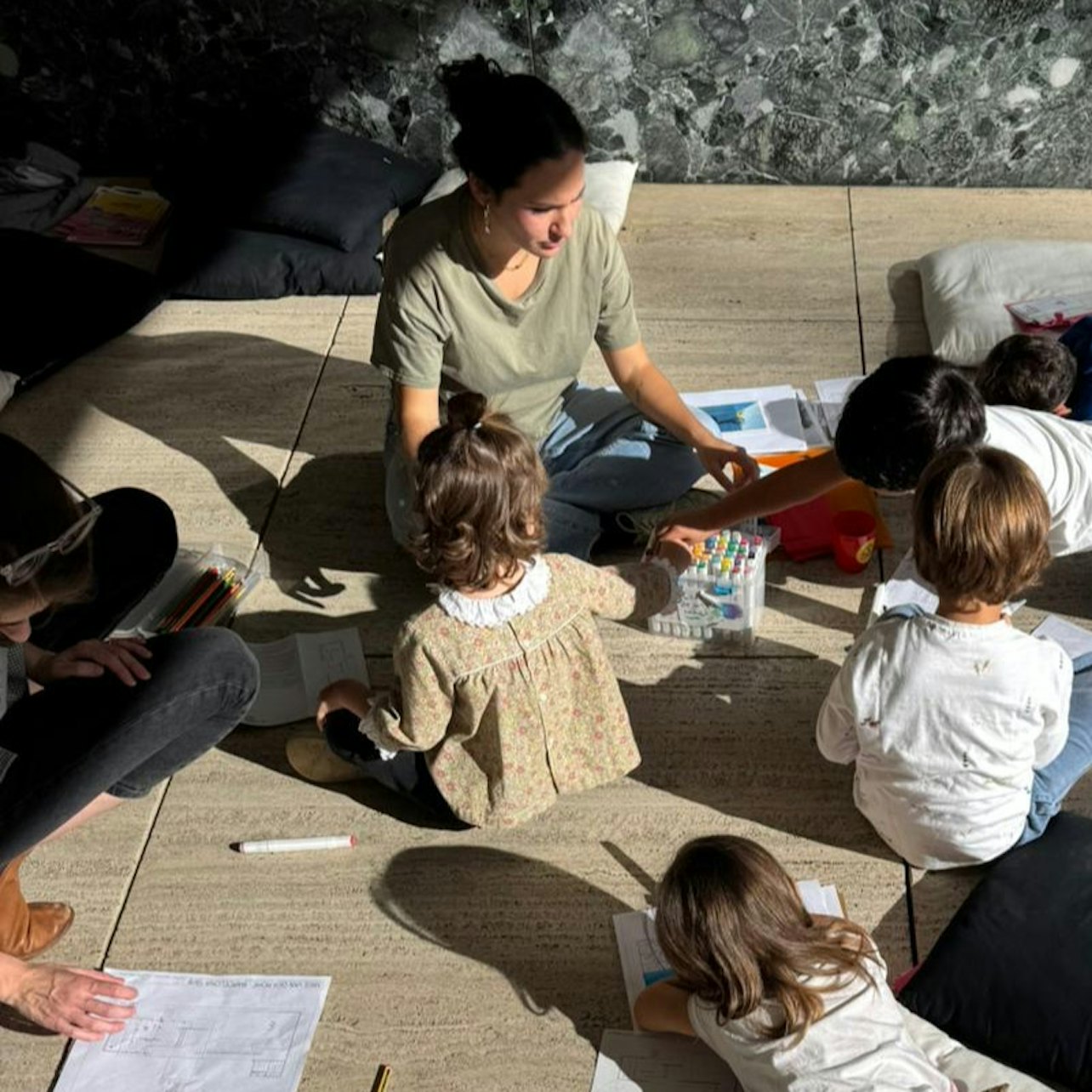 Mies van der Rohe Pavilion: Entry + Explore the Pavilion Family Workshop