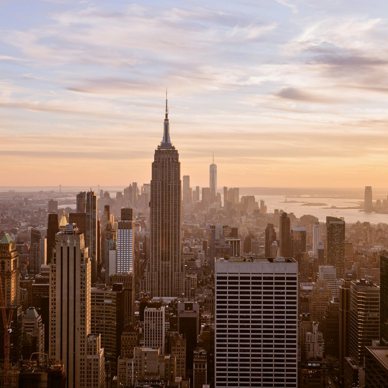 Top of the Rock: General Admission visitor view at Top of the Rock