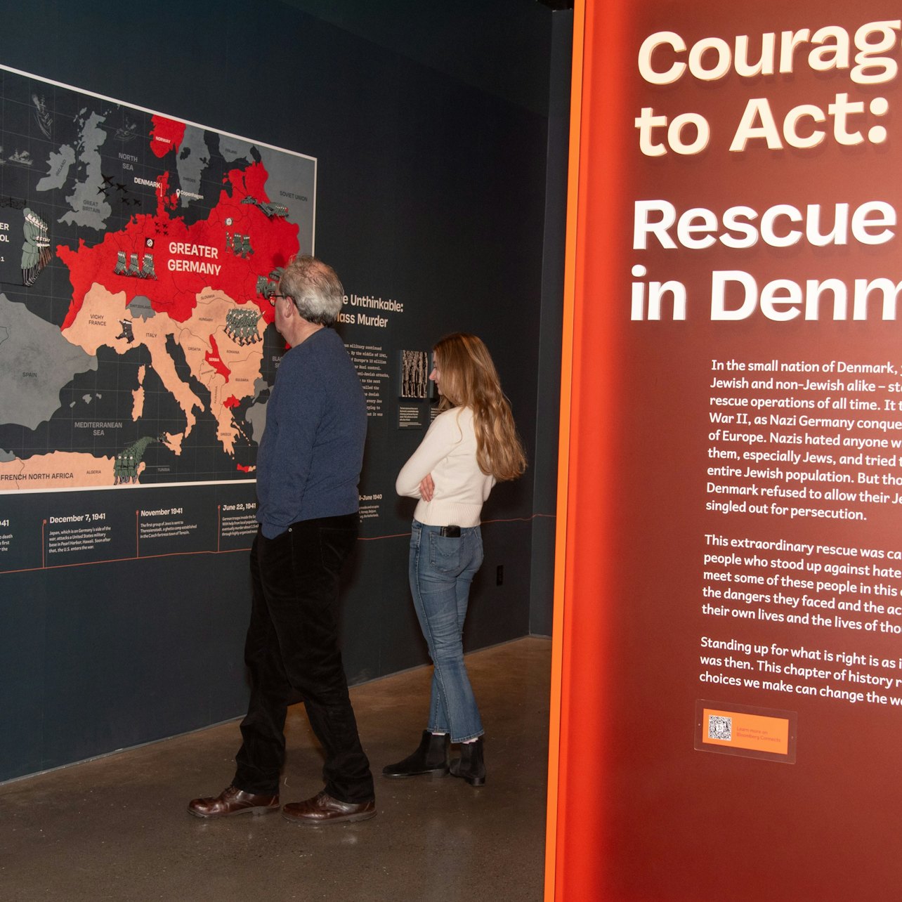 Museum of Jewish Heritage: Entry Ticket + Audio Guide visitor view at Museum of Jewish Heritage