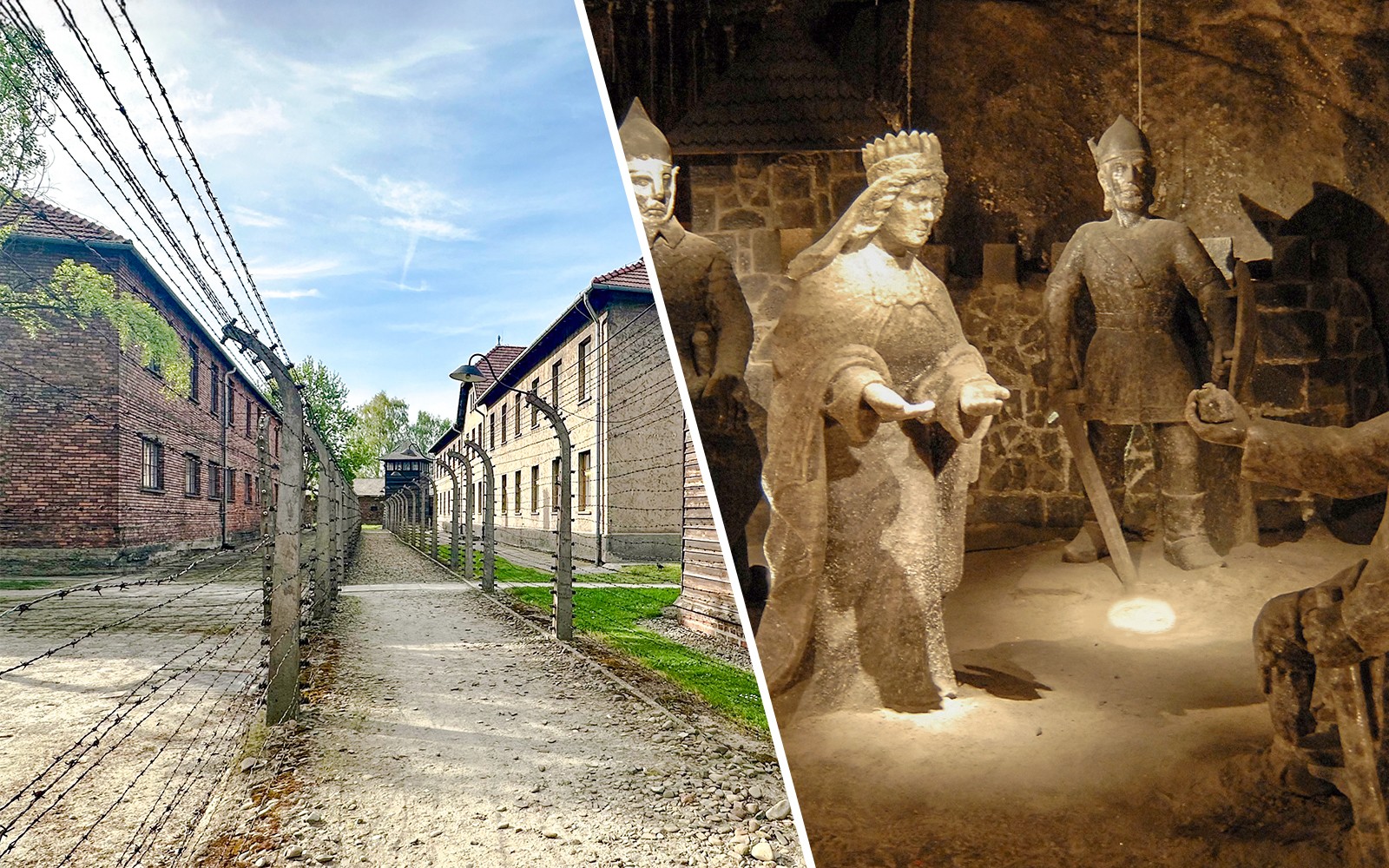  From Krakow: Auschwitz-Birkenau & Wieliczka Salt Mine Guided Tour
