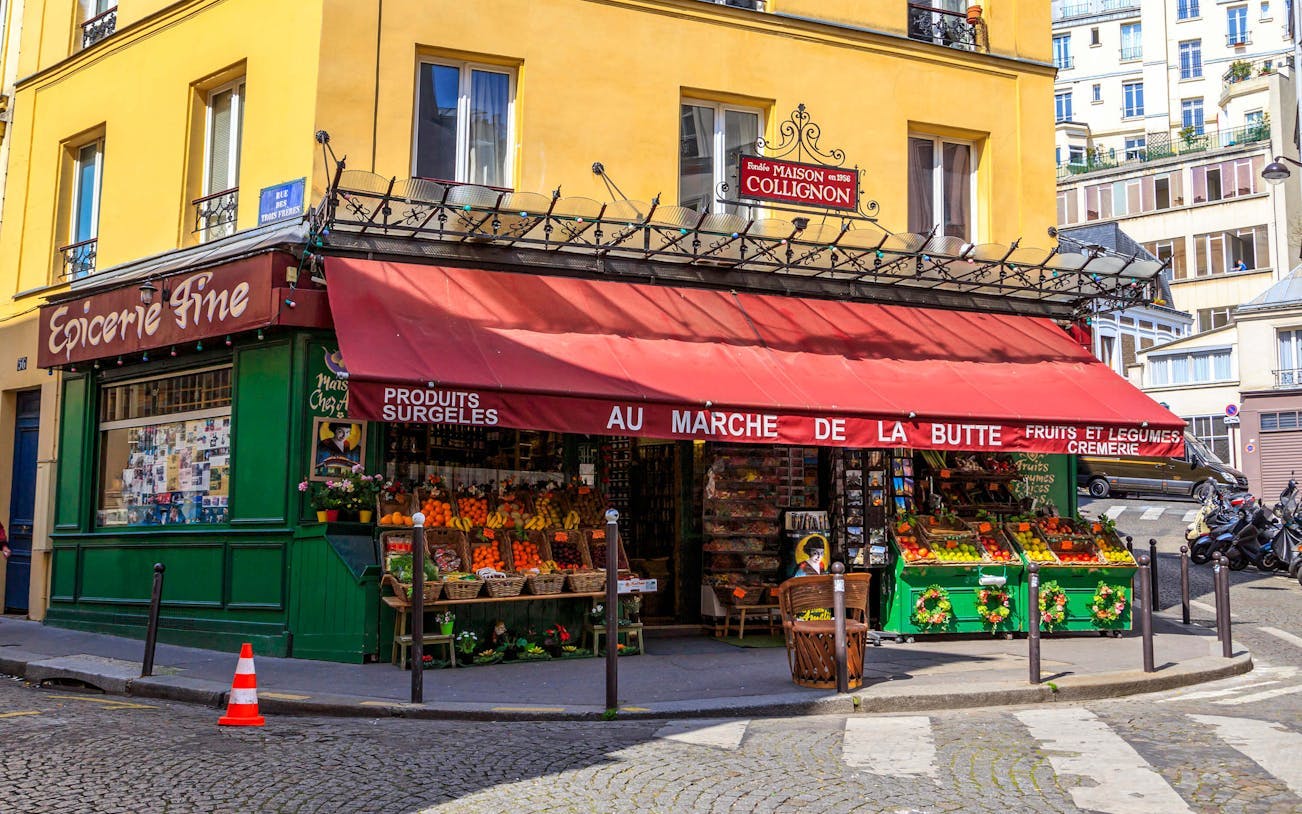 Paris: Montmartre Cheese, Charcuterie & Wine Tasting with Audio Guide visitor view at Montmartre