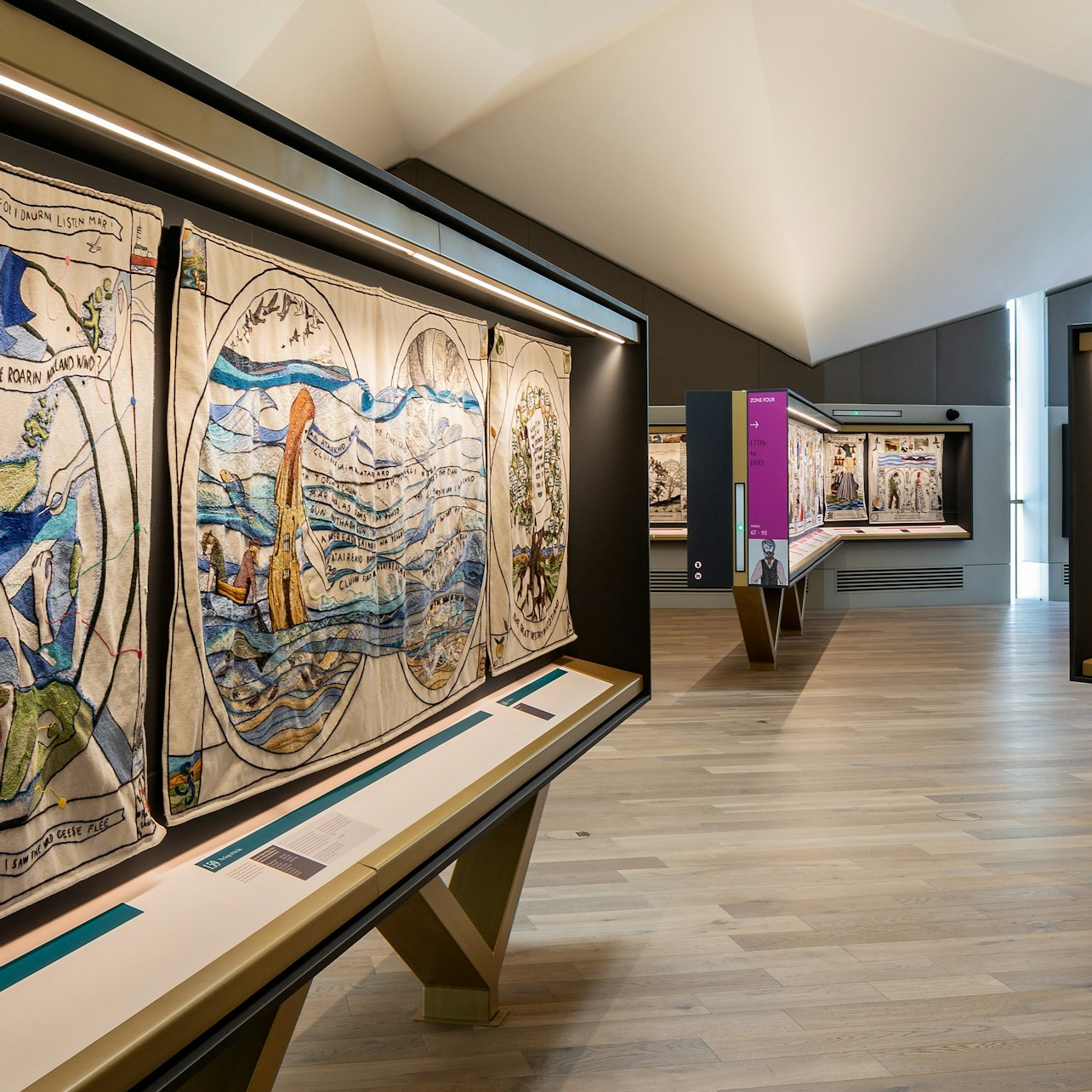 The Great Tapestry of Scotland: Entry Ticket visitor view at The Great Tapestry of Scotland