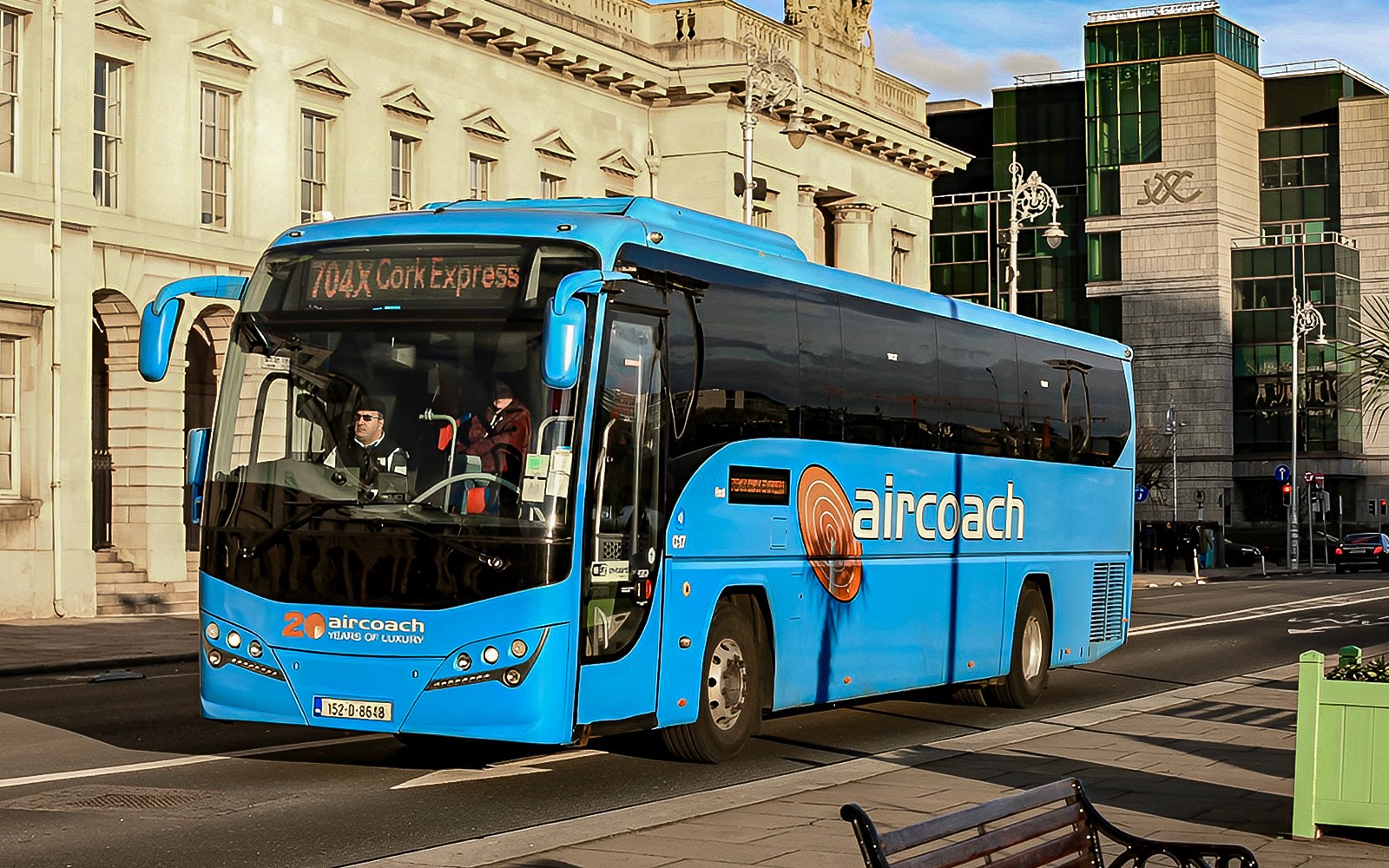 Aircoach One-Way Tickets: Dublin Airport to/from City Center — portrait