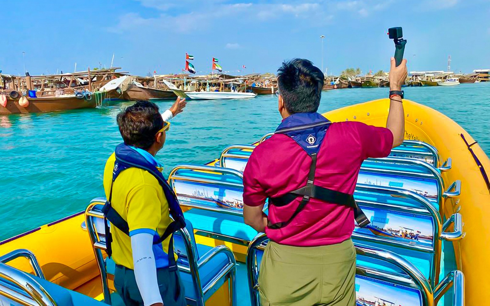 Yellow Boats Premium Sightseeing Speedboat Tour of Abu Dhabi — gallery 4