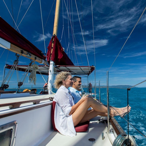 Airlie Beach: Lady Enid Sailing Tour to Whitehaven Beach + Snorkeling — gallery 1