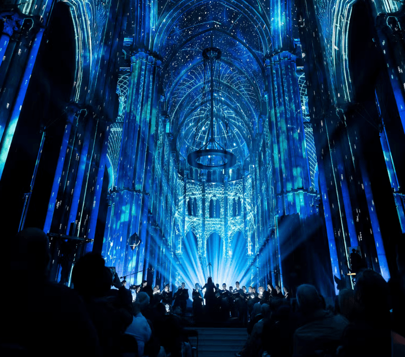 Basilica Notre-Dame of Nice: Immersive Sound and Light Show - LUMINISCENCE