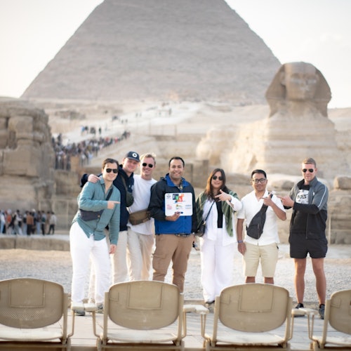 Egyptian Museum Cairo, Giza Pyramids & Sphinx: Guided Tour + Transfer + Lunch