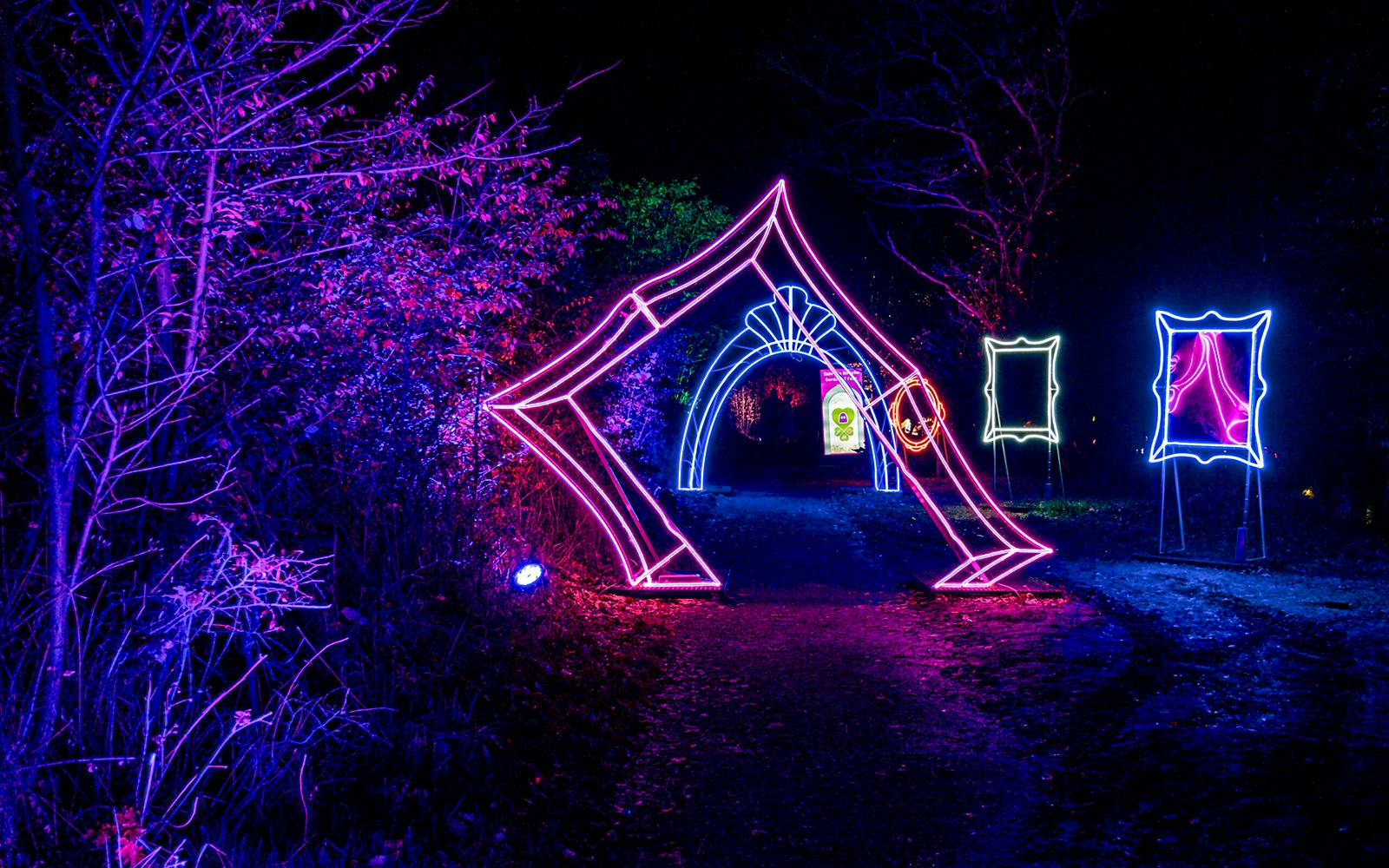 Budapest: Lumina Light Park Wonderworld Entry Tickets