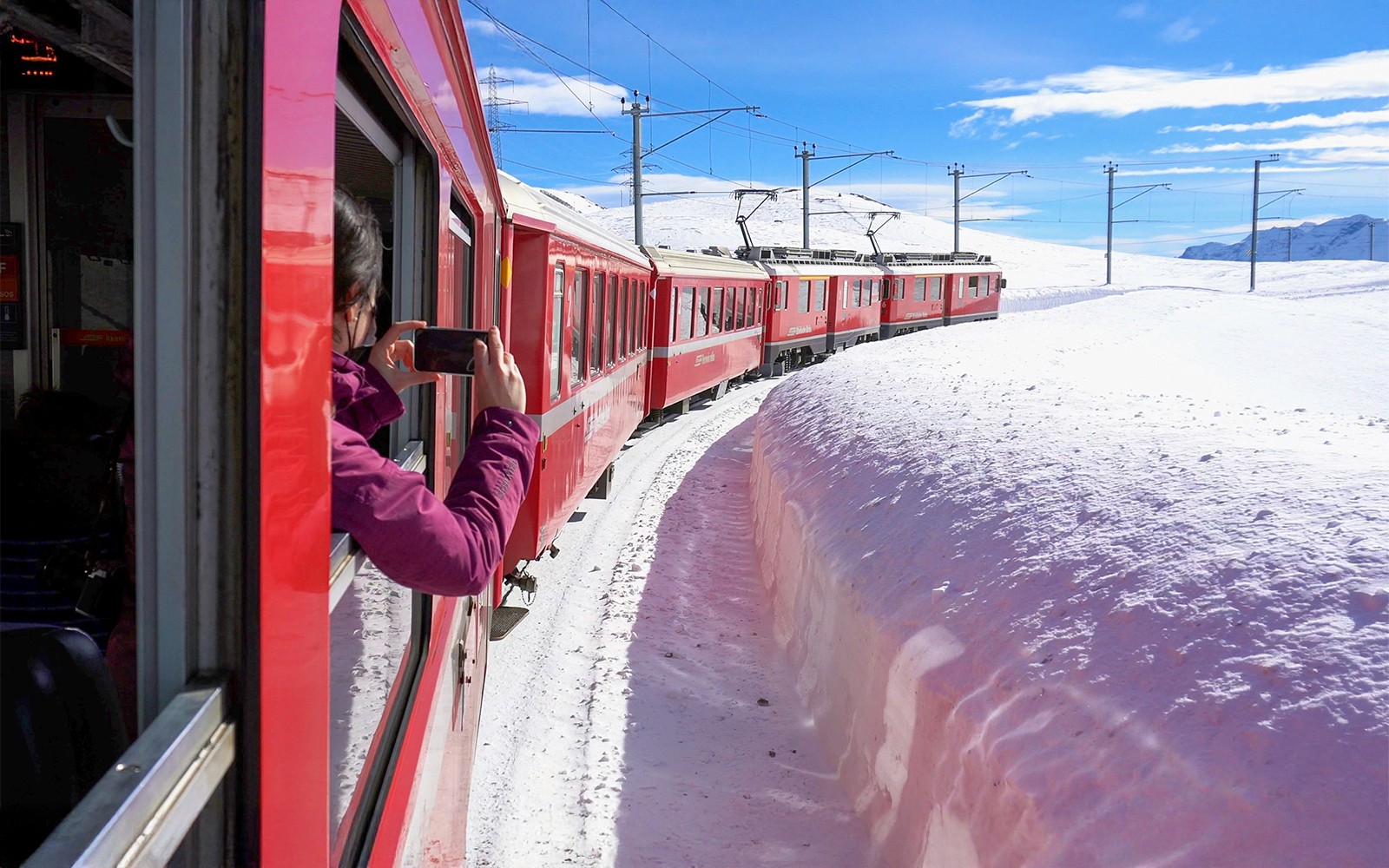 Bernina Red Train Ticket — gallery 1