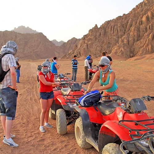 Hurghada: Quad Bike Safari & Camel Ride + BBQ Dinner with Bedouin — gallery 1