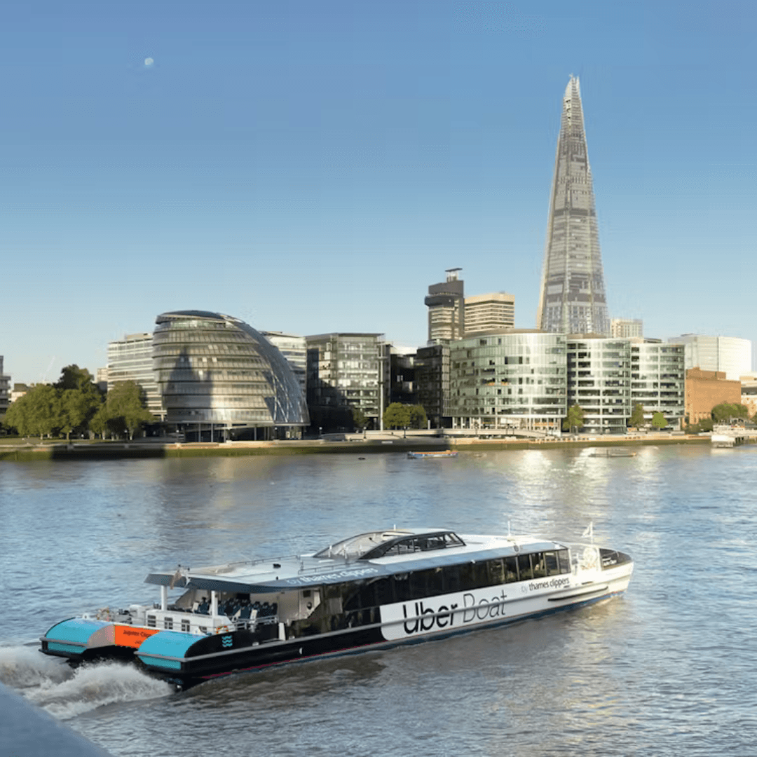 Thames River Uber Boat Trip — mobile