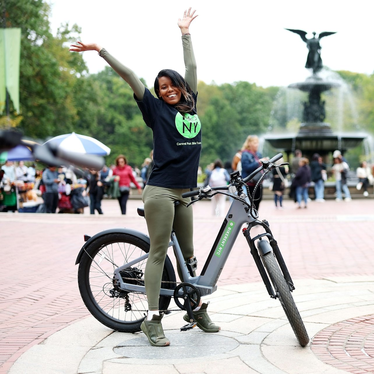 Electric Bike Tour of Central Park visitor view at New York Bike Tours