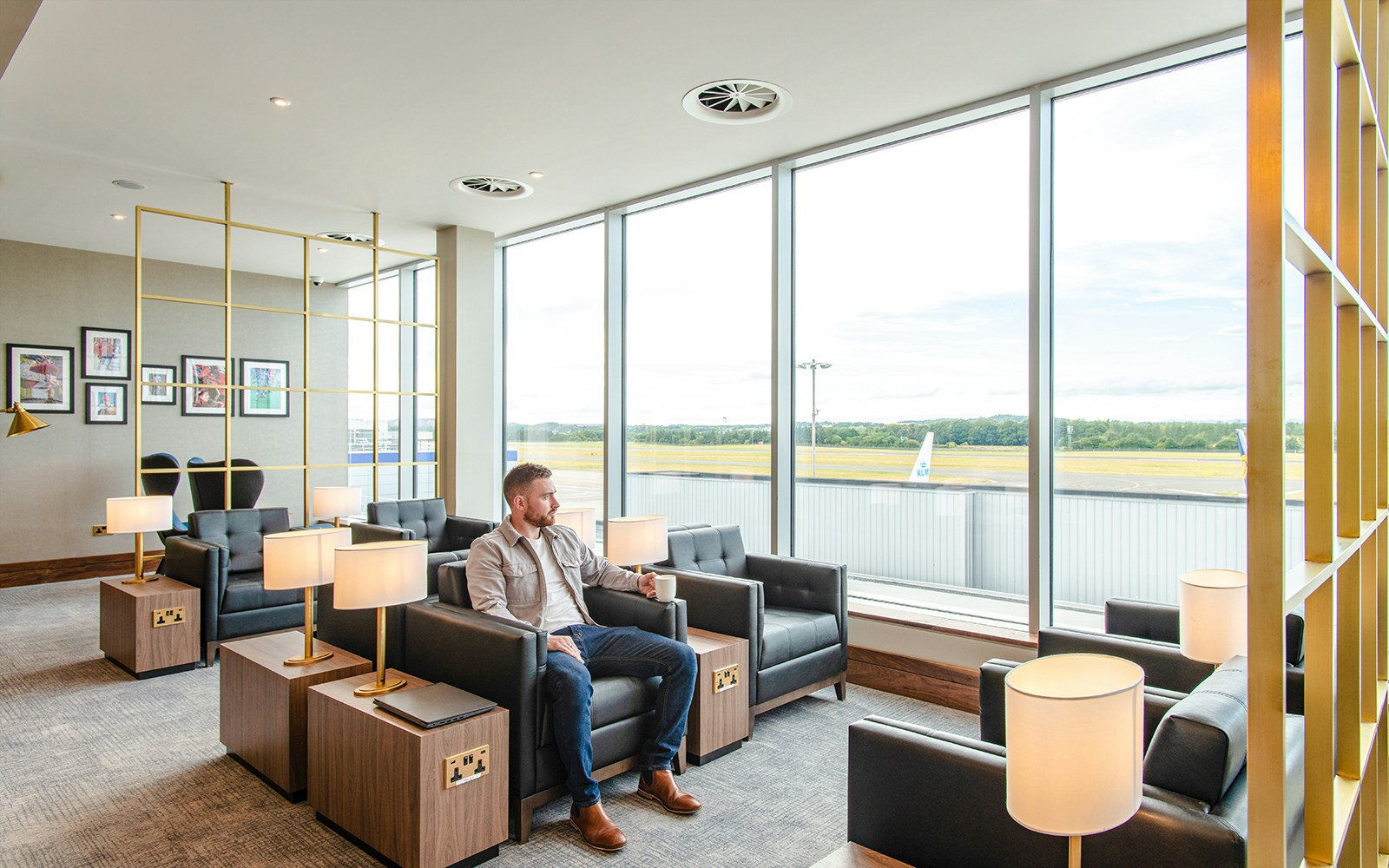 Edinburgh Airport Turkish Airlines Plaza Premium Lounge Departure Hall Access — main image