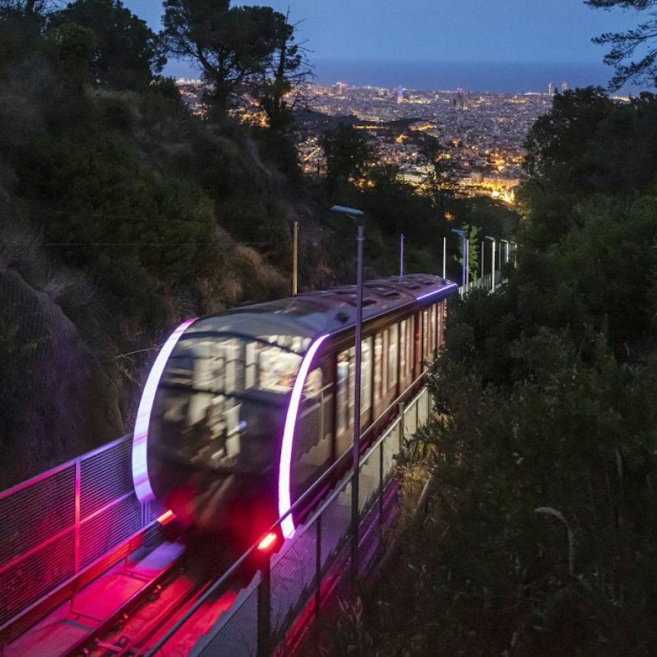 Tibidabo Funicular: Cuca de Llum Roundtrip Ride