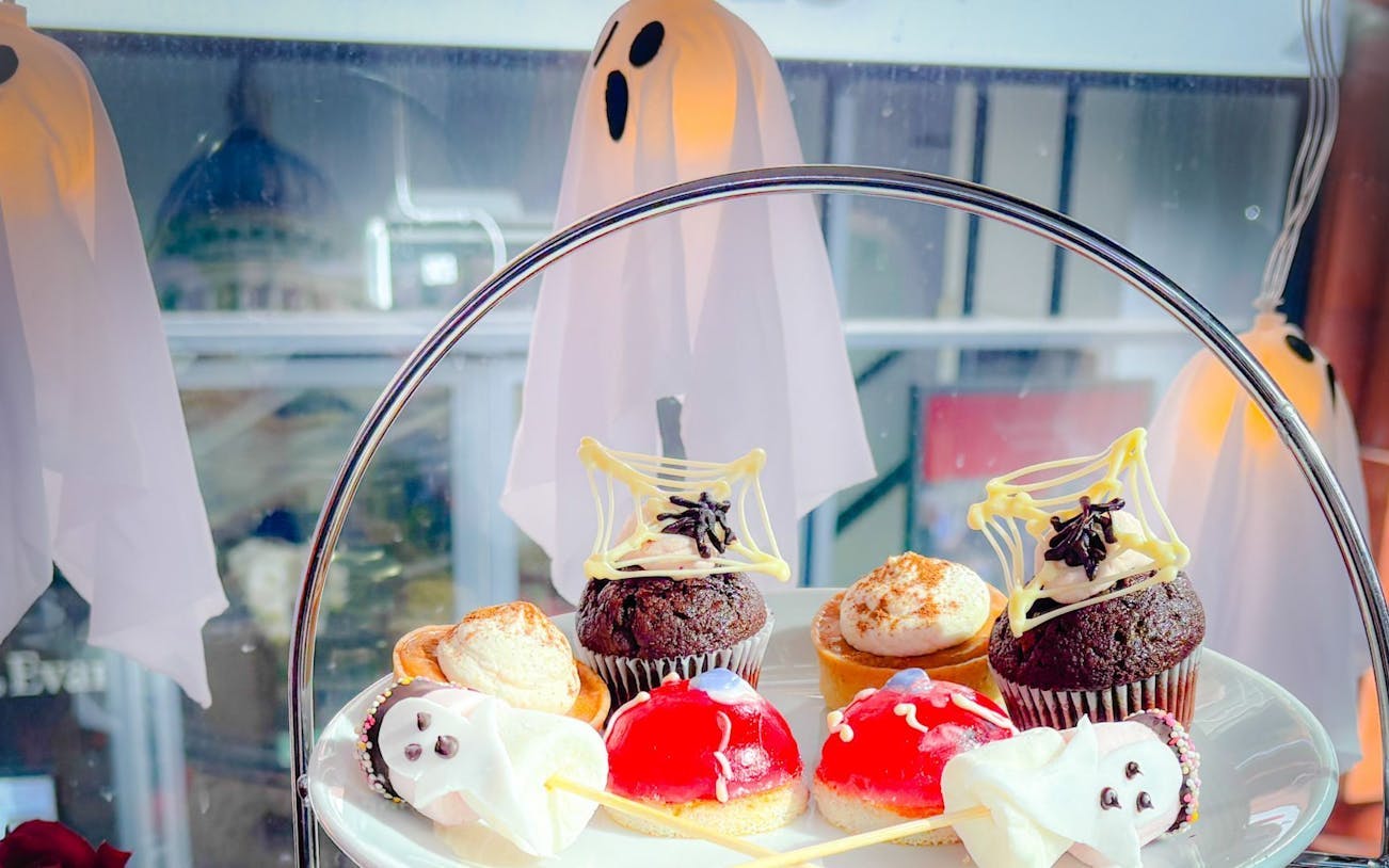 London Halloween Afternoon Tea Bus: Upper Deck - venue or experience setting