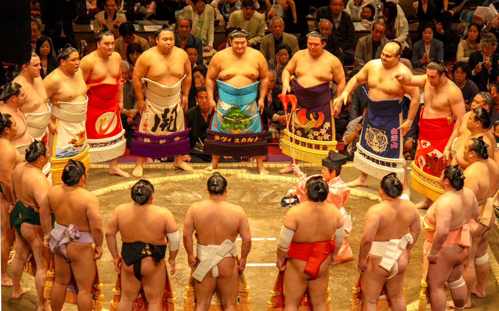 Fukuoka Sumo Tournament LIVE: Reserved Tickets & Private Guide at Fukuoka Kokusai Center (November)