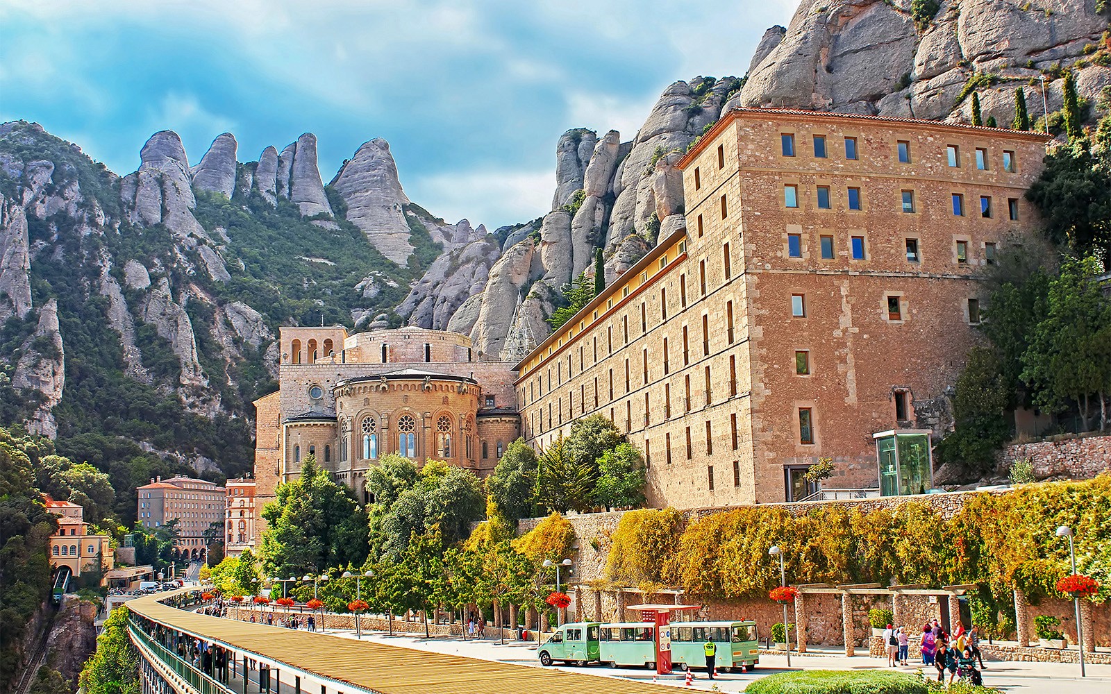 From Barcelona: Montserrat Monastery & Black Madonna With Train Tickets & Audio Guide — gallery 1