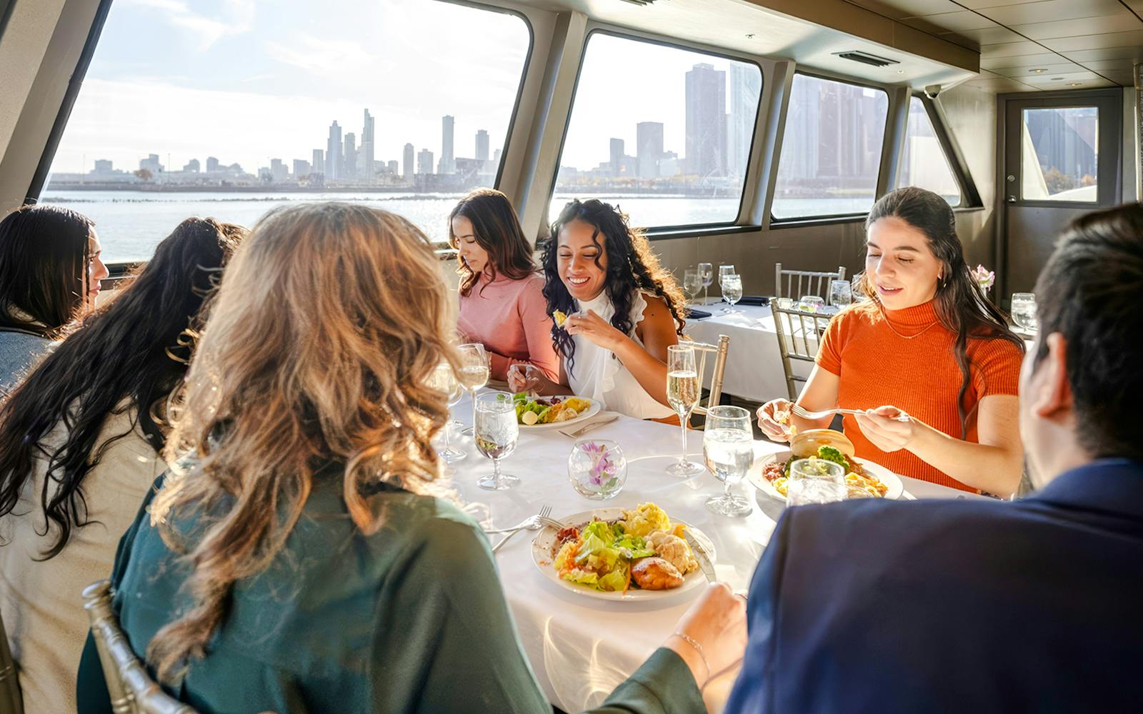 New Jersey Dining Cruise visitor view at 1500 Harbor Blvd