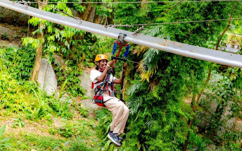 Sky Rock Zipline Adventure at Khao Lak
