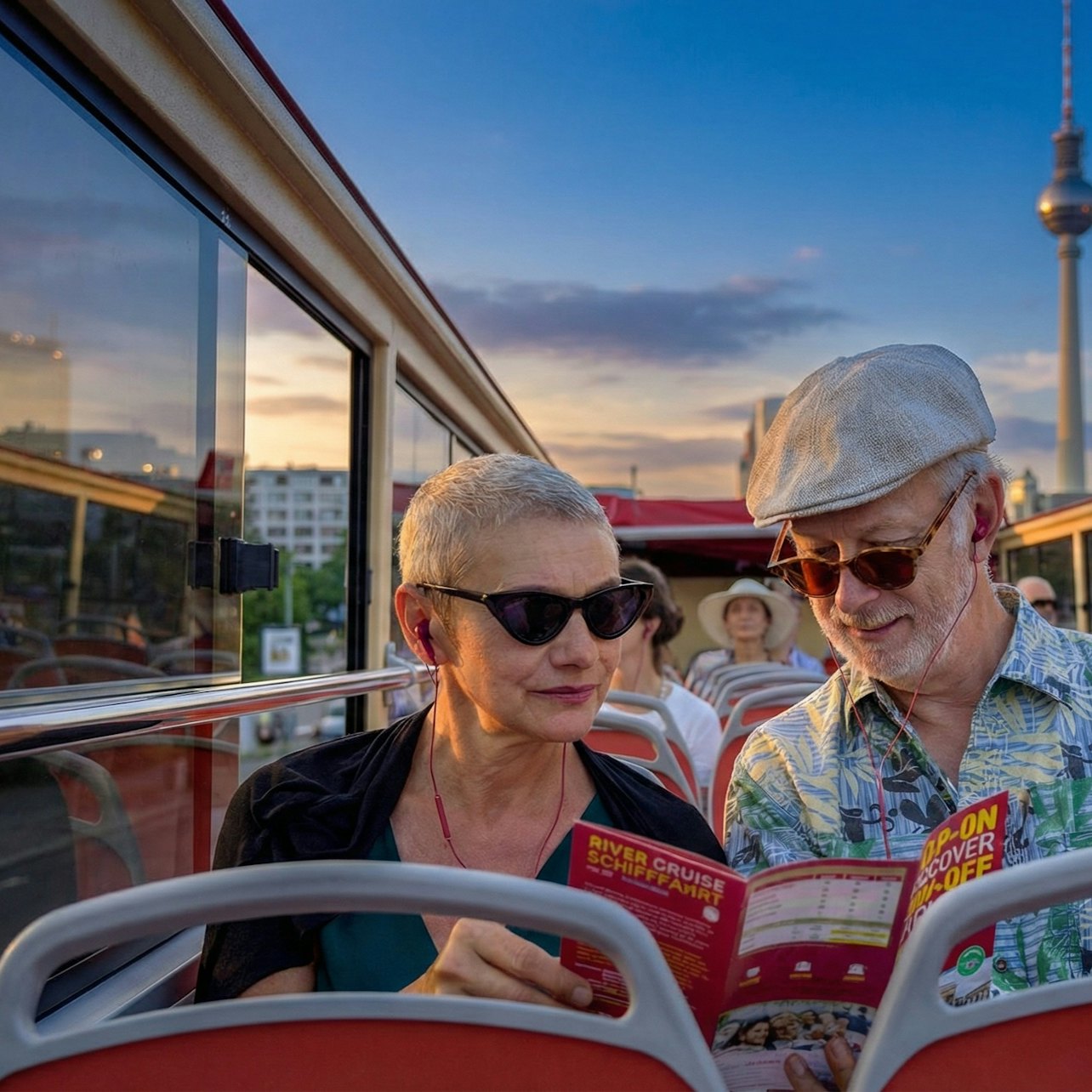 Berlin: Evening Open-Top Bus Tour with Live Guide