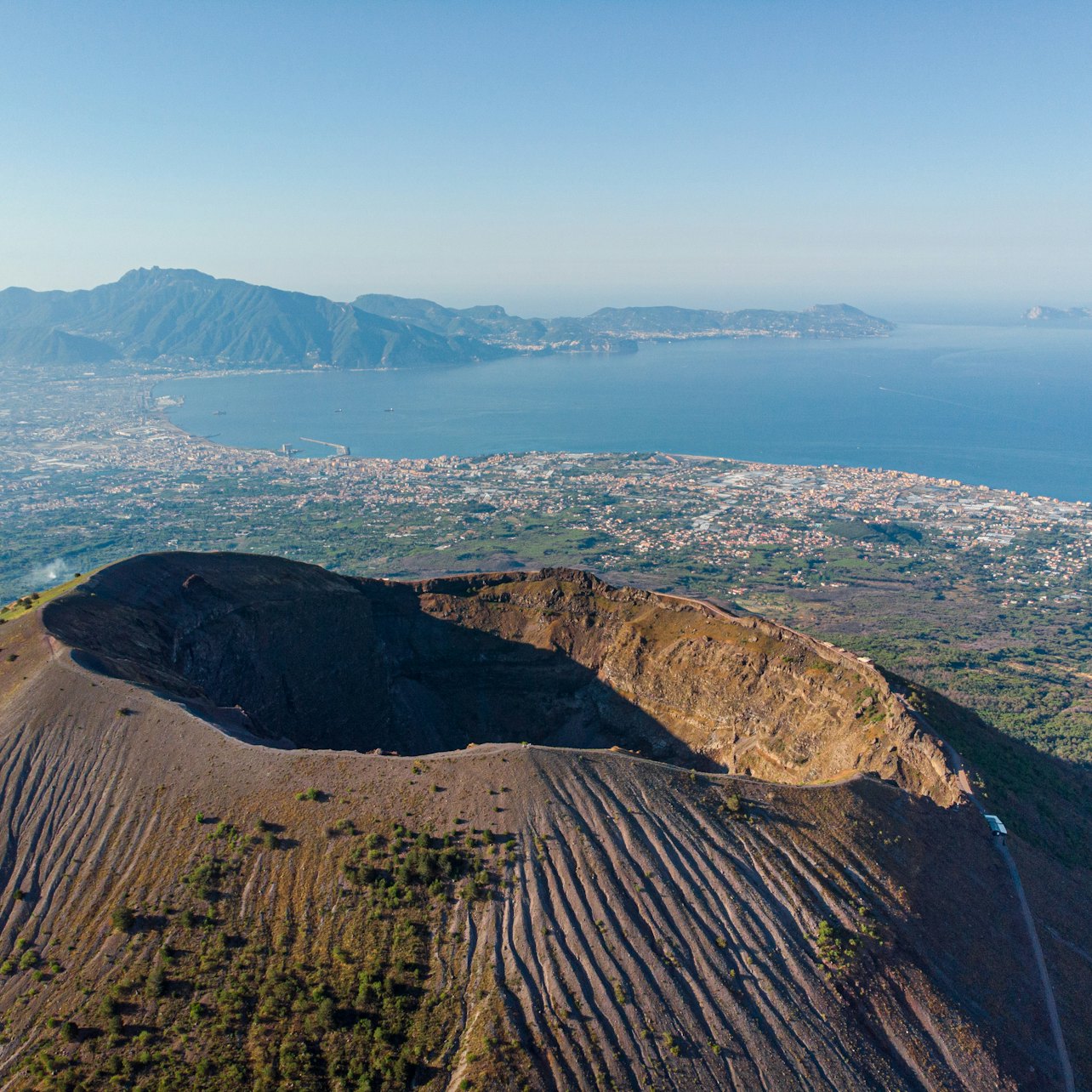 Mount Vesuvius: Transport Only from Ercolano by Vesuvio Express