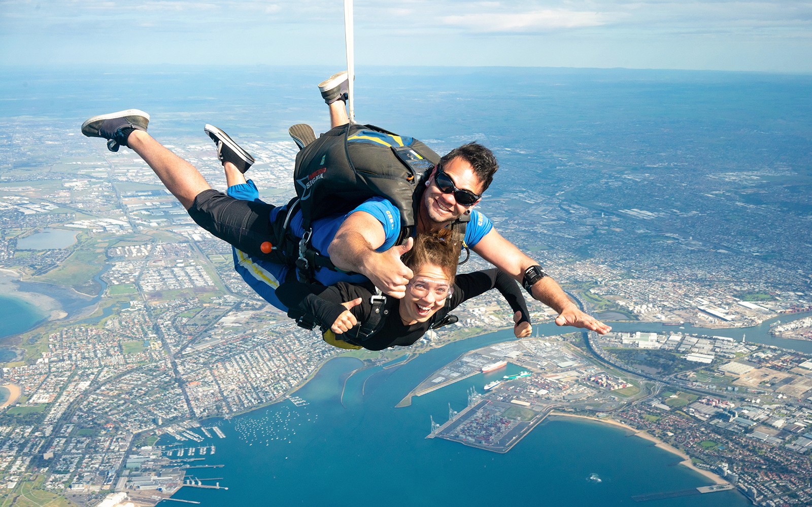 Tandem Skydive at St Kilda Beach