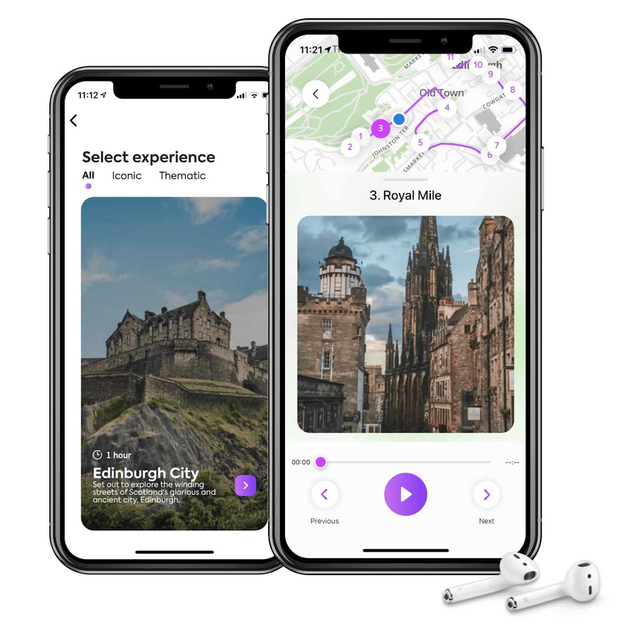 Edinburgh: City Audio Guide App for Your Smartphone