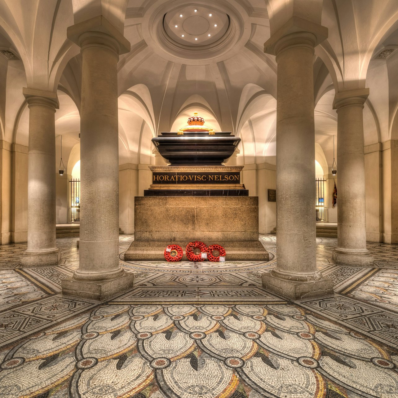 Memorial chamber inside St Paul’s Cathedral