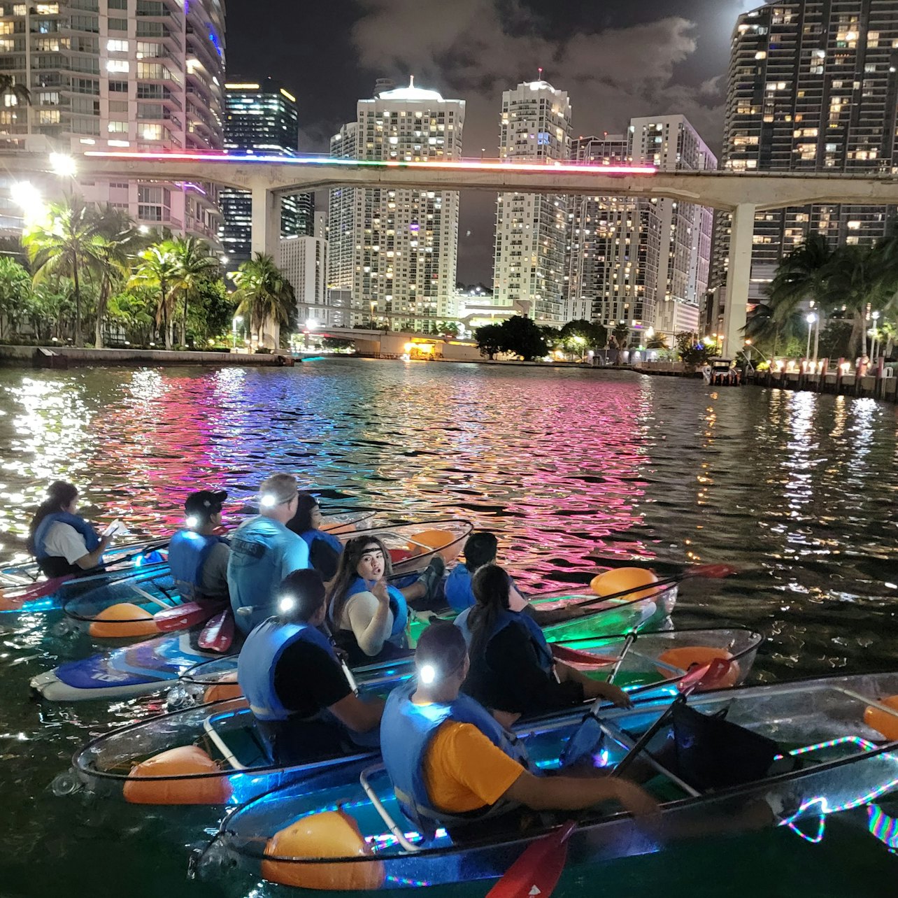 Miami: City Lights SUP or Kayak Night Tour