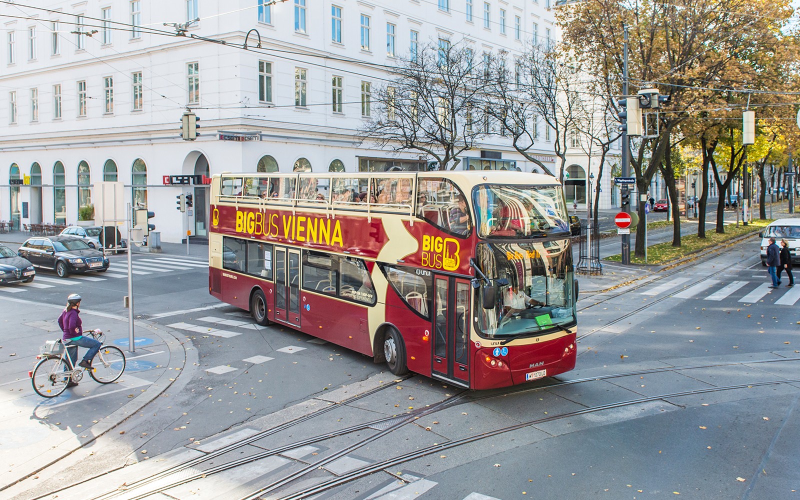 Combo (Save 16%): Vienna Hop-on Hop-off Bus Tour + Giant Ferris Wheel Tickets — gallery 2