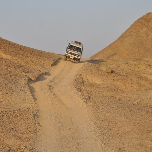 Hurghada: Guided Desert Safari + ATV, Buggy Car & Camel Ride + Dinner + Transfer