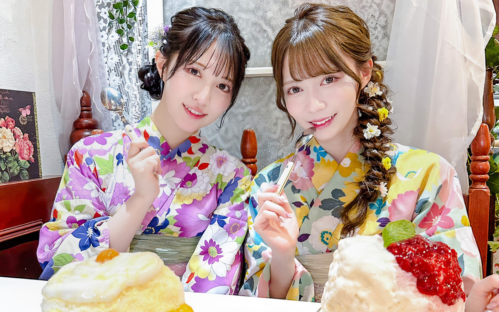 Kimono & Yukata Rental Near Kyoto Station with Optional Hair Styling 