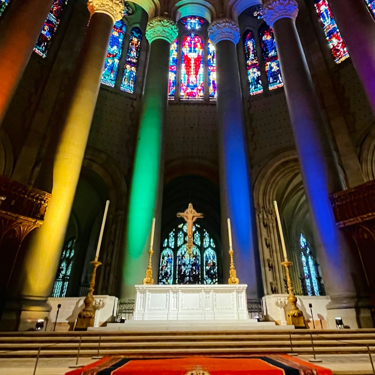 Cathedral of Saint John the Divine: Self-Guided Tour visitor view at Cathedral of Saint John the Divine