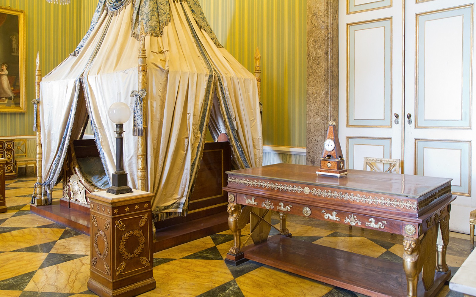 From Naples: Royal Palace of Caserta Tickets with Round-Trip Train and Audio Guide