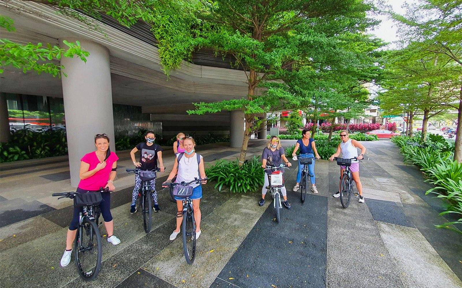Guided Historical Singapore Bike Tour