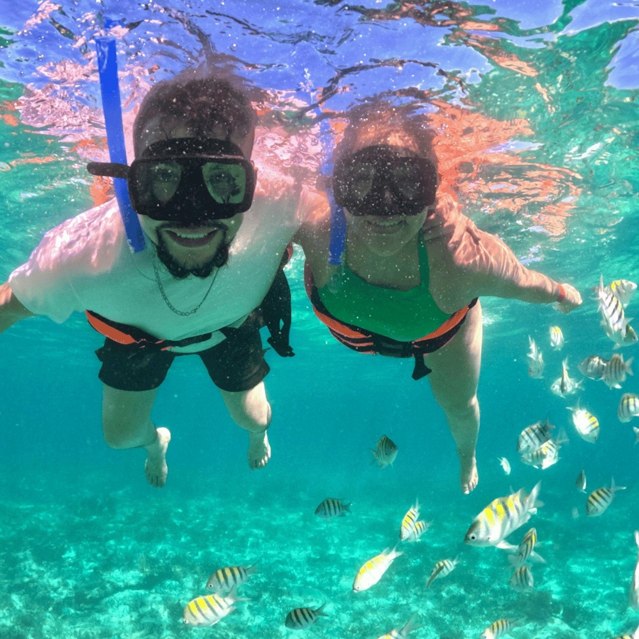 Cancun: Catamaran Tour with Snorkeling, Buffet Lunch & Drinks