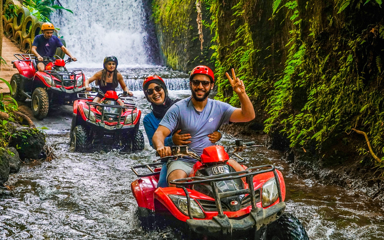 Ubud: Gorilla Face ATV Adventure with Jungle Swing & Goa Raja Waterfall — gallery 3