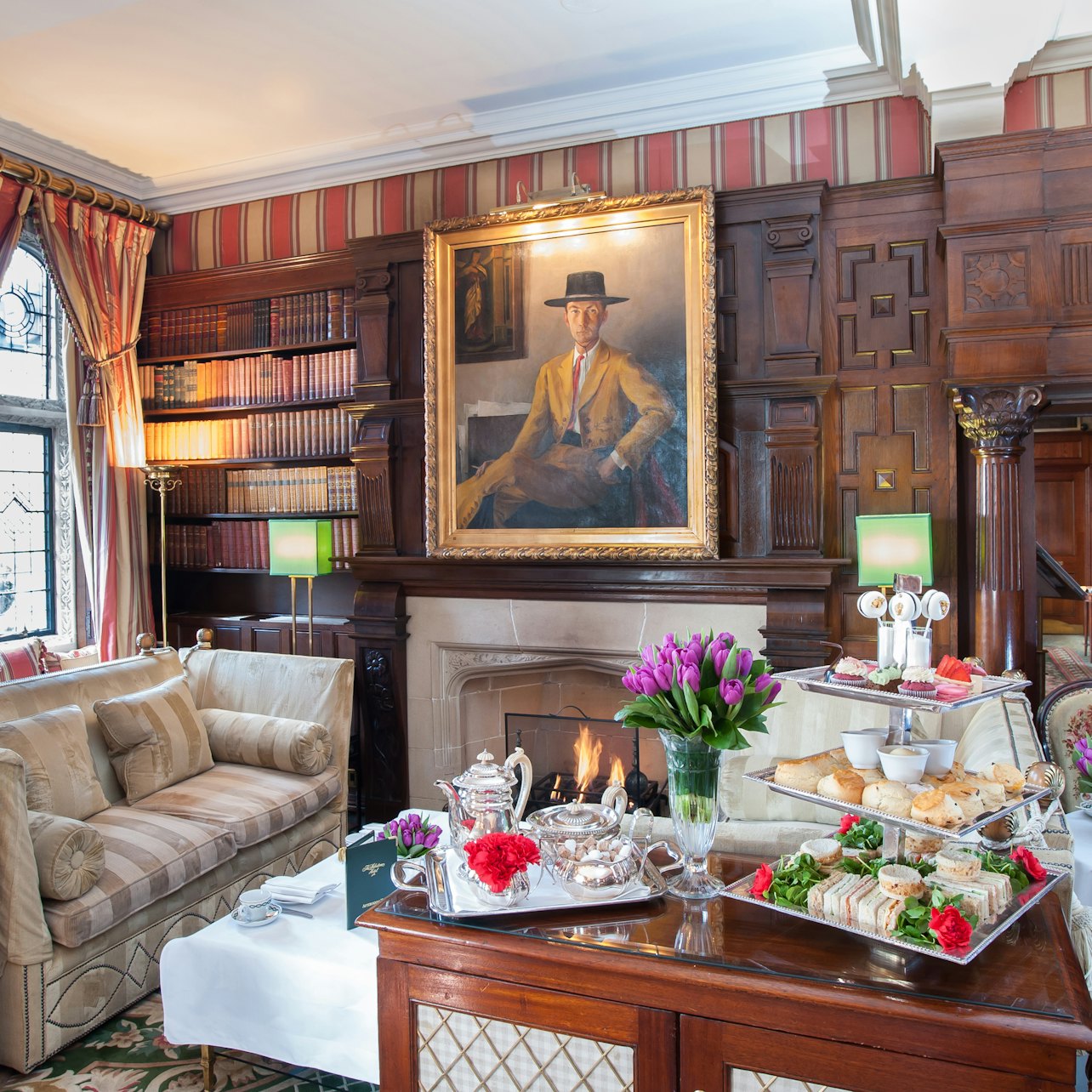 The Milestone Hotel London: Afternoon Tea visitor view at London Afternoon Tea