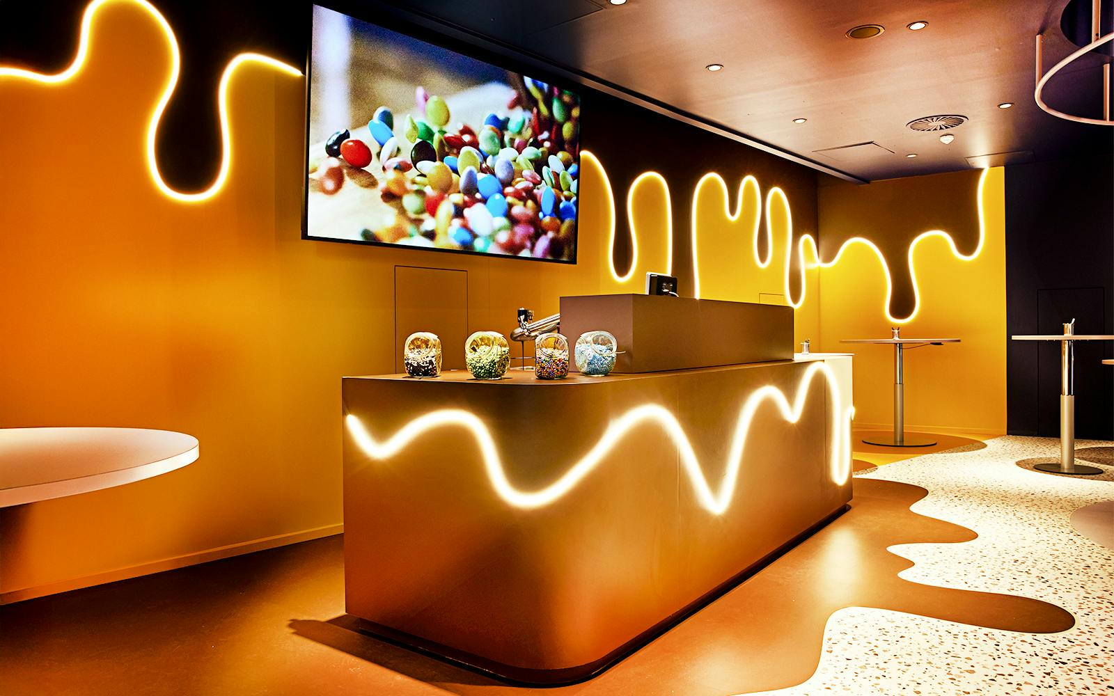 Chocolate experience setting at Chocoversum Hamburg
