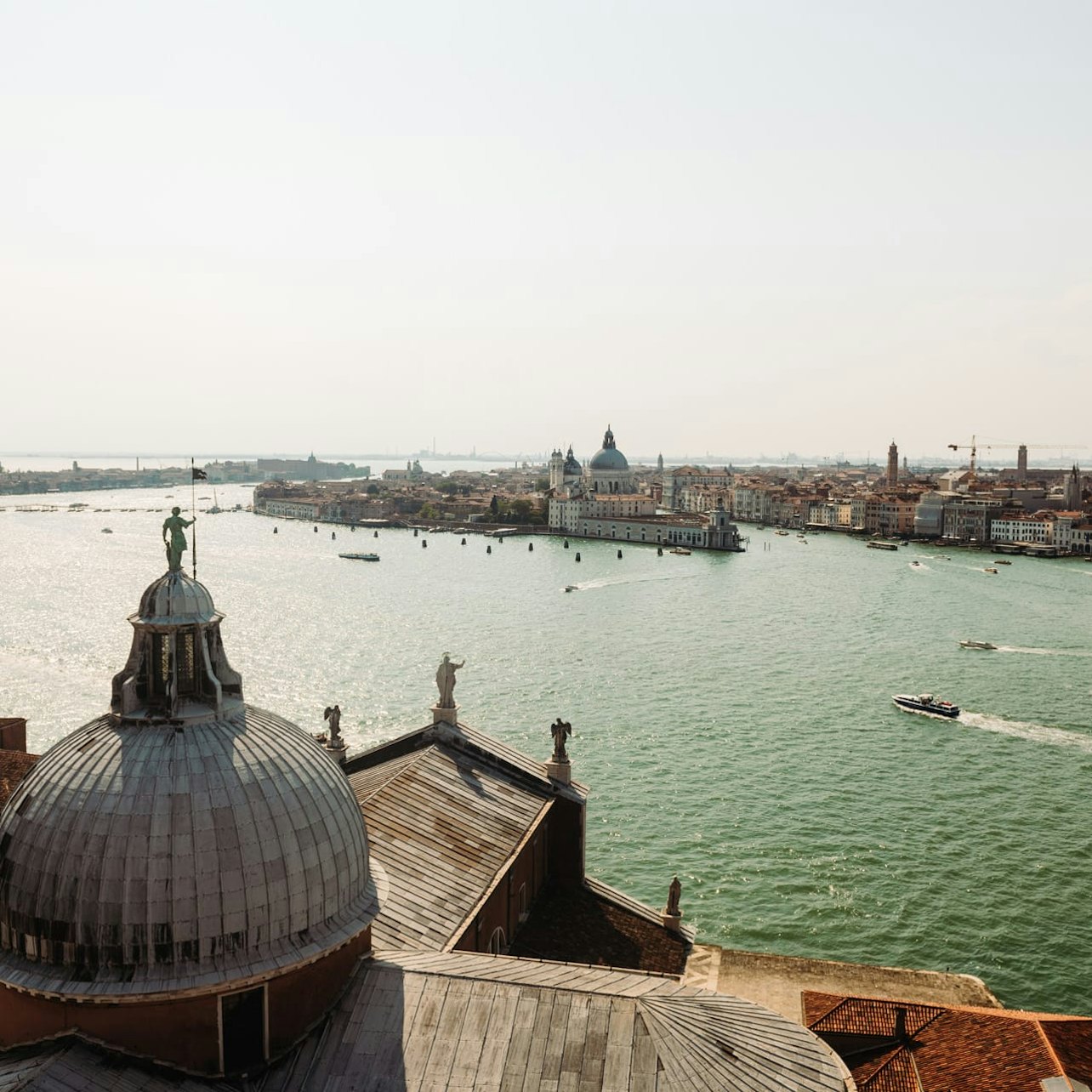 Venice: Grand Canal Guided Boat Tour + San Giorgio Maggiore Bell Tower Entry