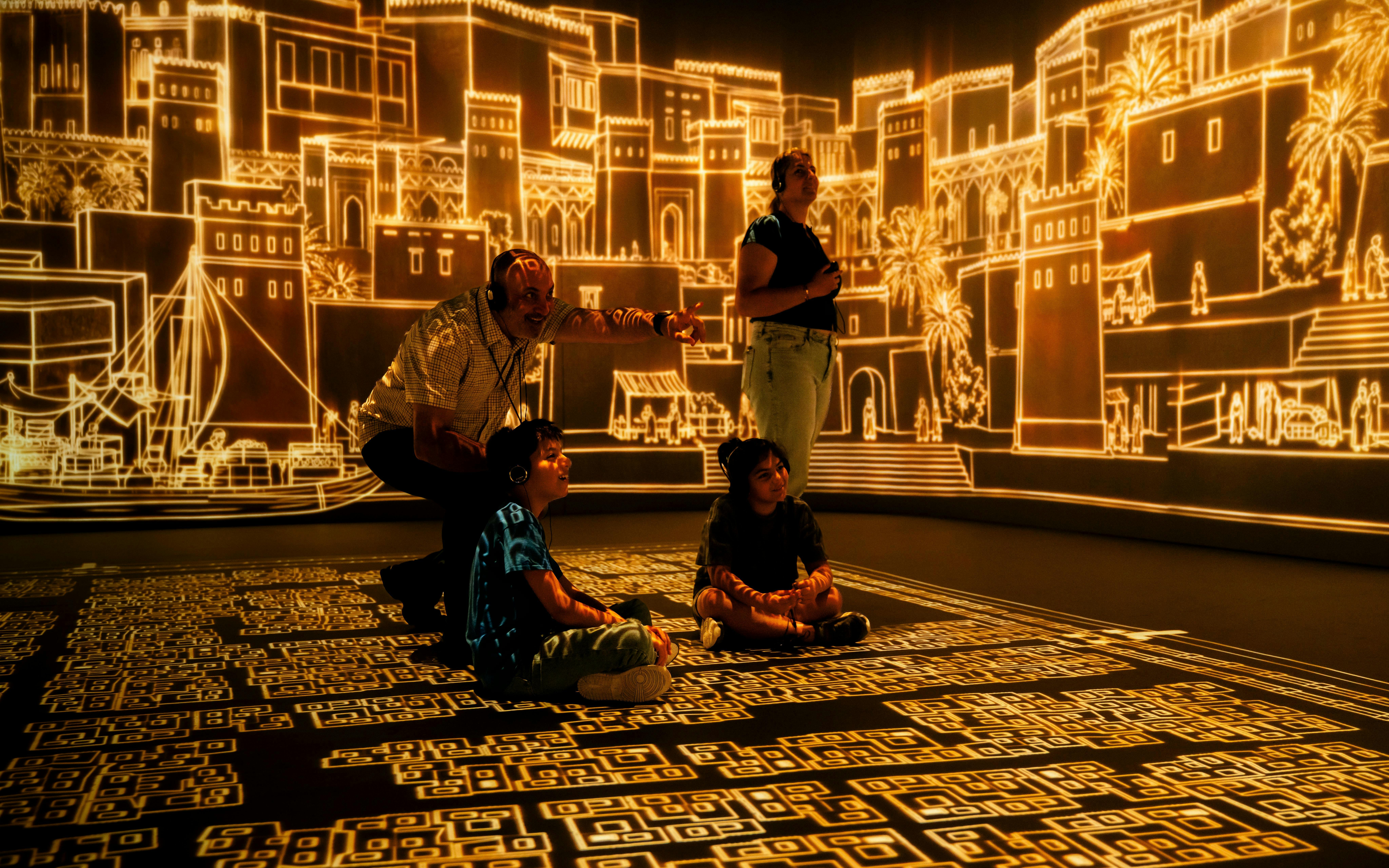 Immerse LDN: Timewalk Exhibition Tickets visitor view