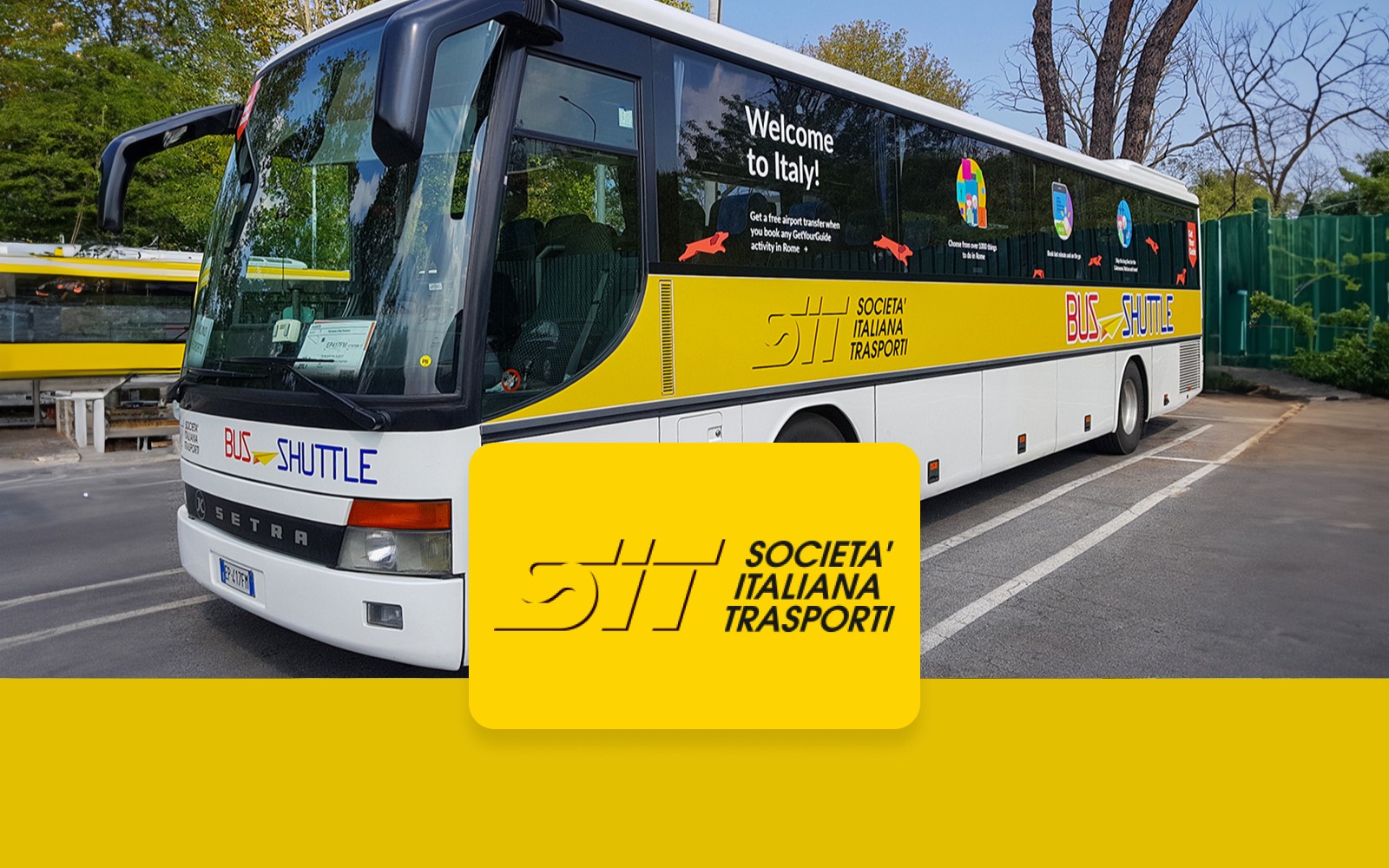 Bus Transfers: Ciampino Airport to/from Rome Termini Station by SIT